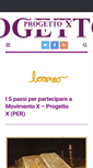 Mobile Screenshot of progettox.it